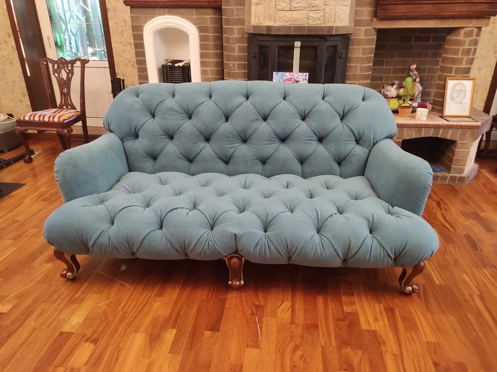 Перетяжка дивана. Чухлома