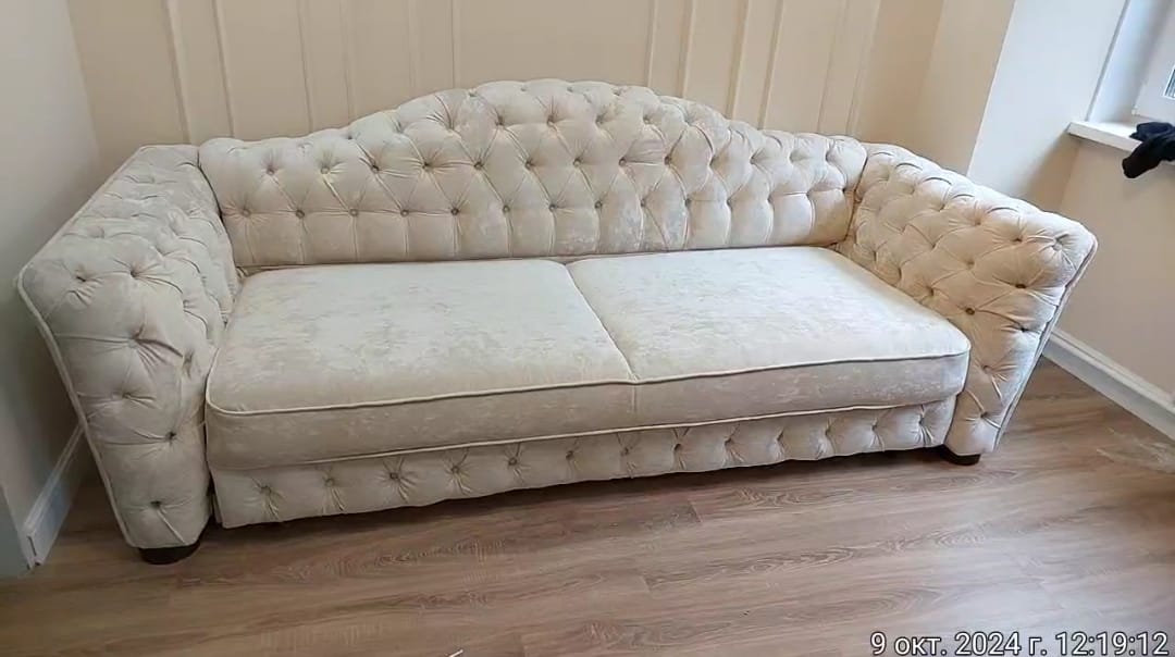 Замена обивки дивана на дому. Чухлома